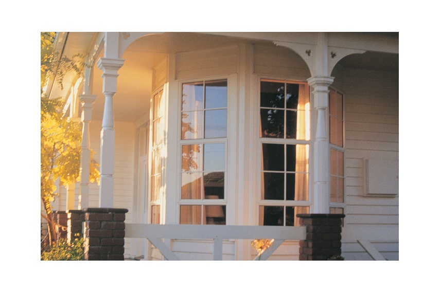 Double hung windows maintain traditional characteristics