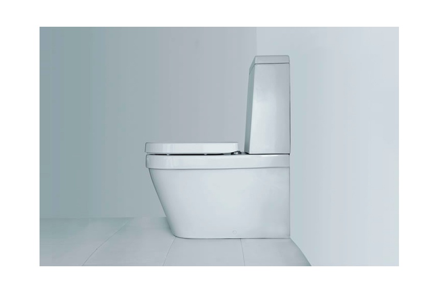 OZ306 with cistern and lid, soft close seat, universal pan, adjustable set out