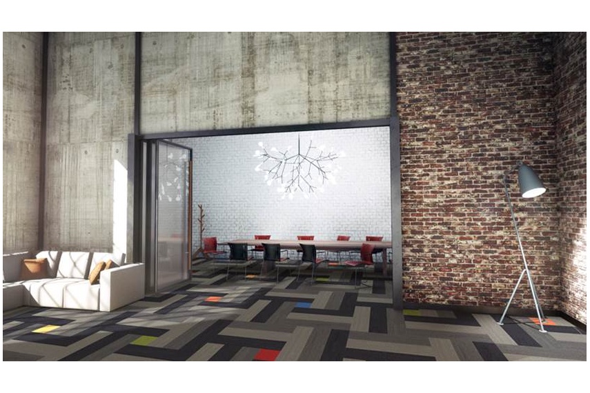 Planks carpet tile collection