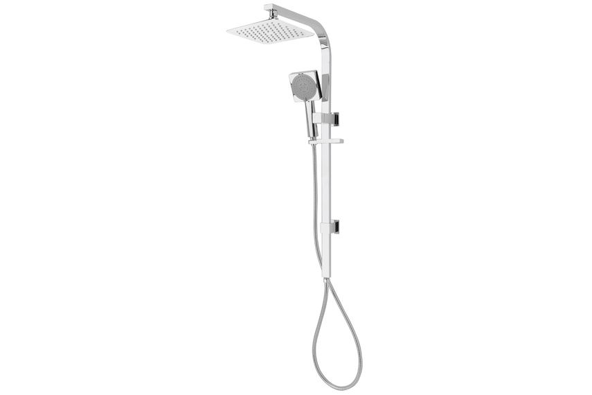 Foreno square double head slide shower: C2-2.