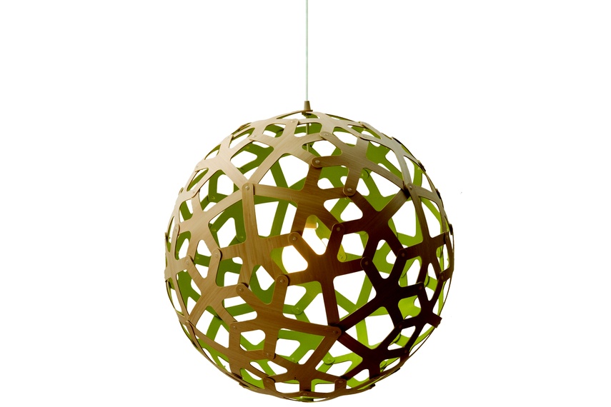 Coral pendant light – Lime