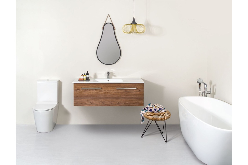 Simplicity 1200 single bowl vanity.