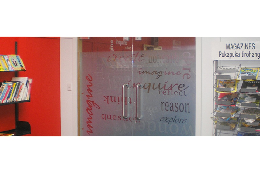 Wairau Intermediate – 3M Frosted crystal film