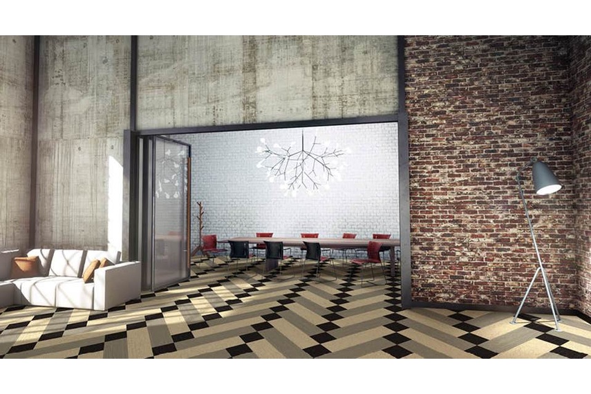 Planks carpet tile collection