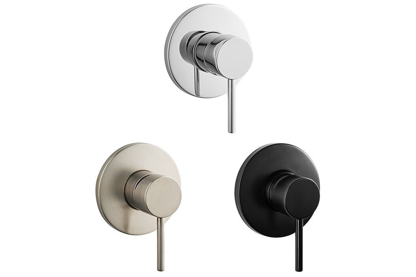 Uno shower mixer round.