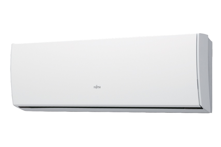 Fujitsu heat pump - one of the most energy-efficient forms of heating and cooling available.