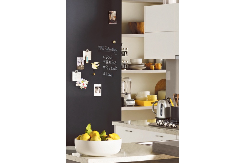Formica Matt Black Magnetic Chalkboard laminate