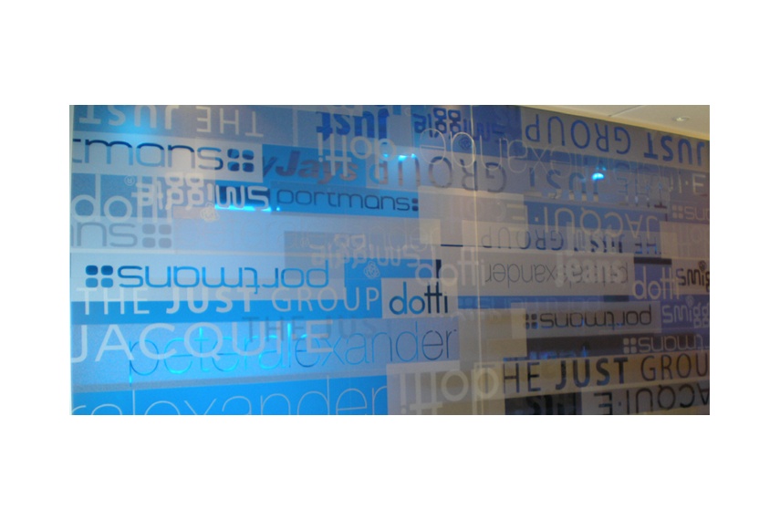 Just Group 2008 – 3M Coloured transparent, 3M Dusted crystal and 3M Dusted glass films