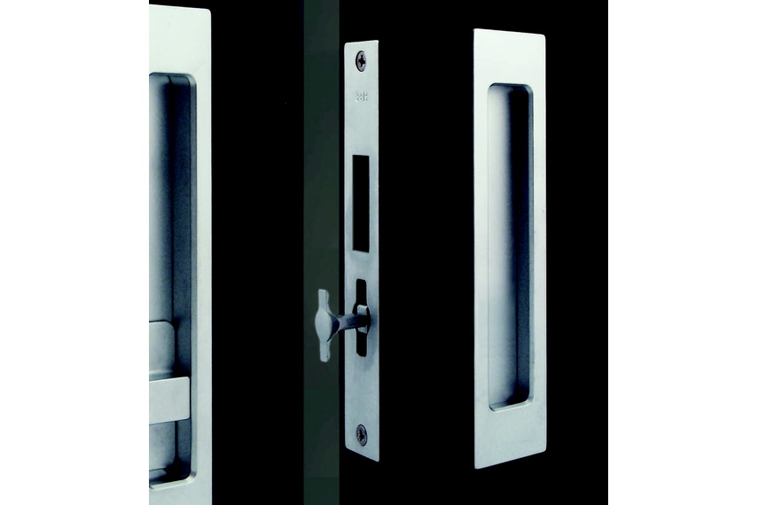 Shown here with HB 660 flush pull (not included)