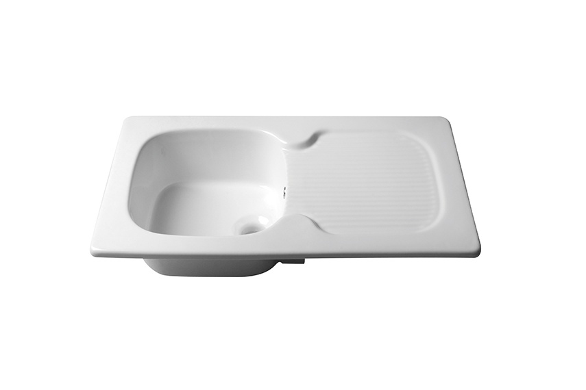 Acquello fireclay sinks are made in Italy