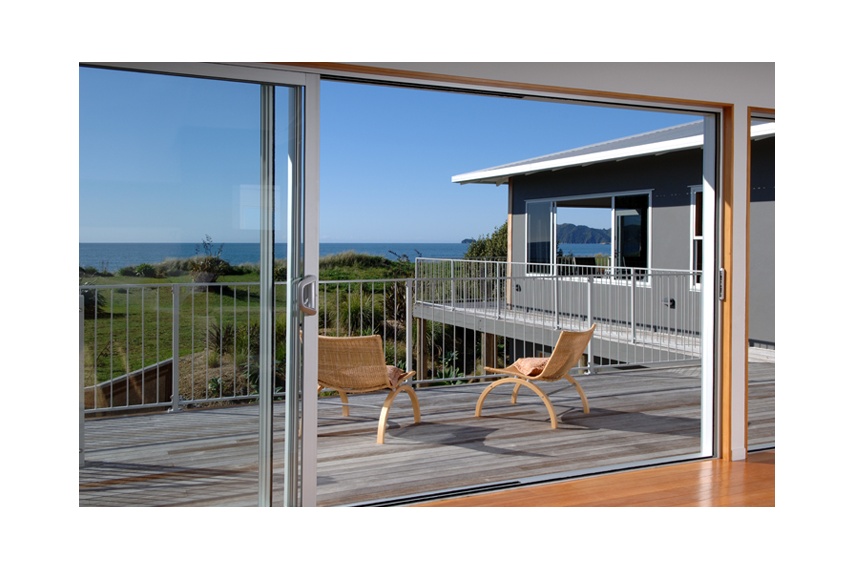Stackers mean no protruding doors into high traffic areas
