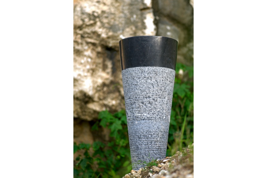 Guatemala freestanding basin in black.