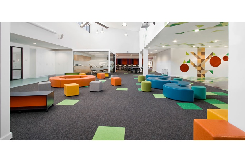 Tretford tile at St Mary's Primary School