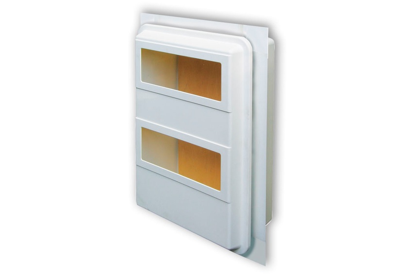 Meter box with flashing kit