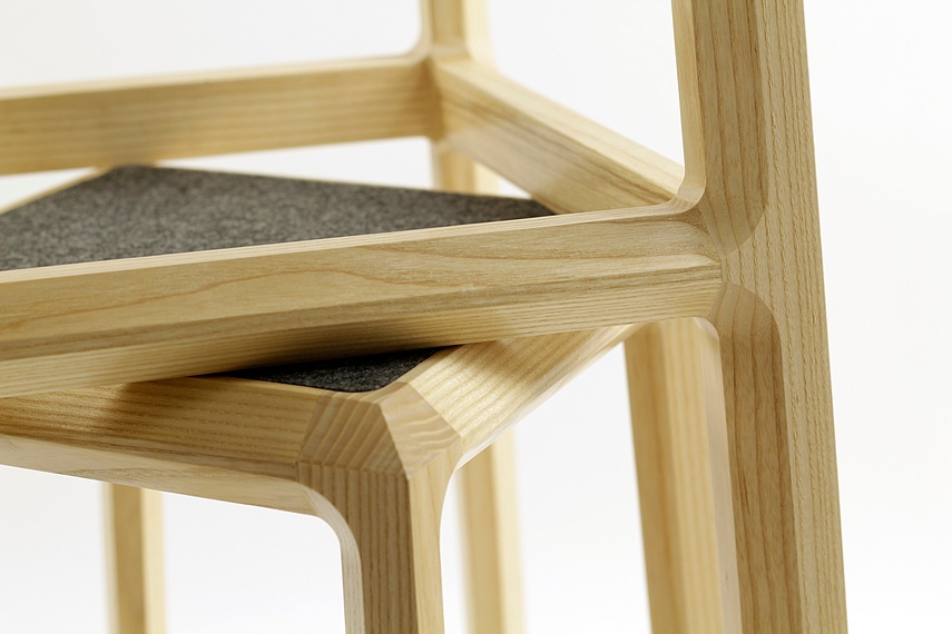 Solid timber construction.