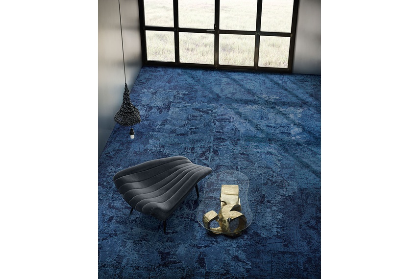 Net Effect One carpet tile.
