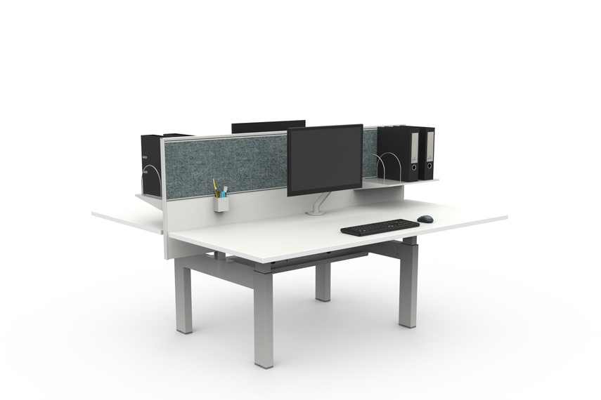 Engage height adjustable two pod with Edge screen.