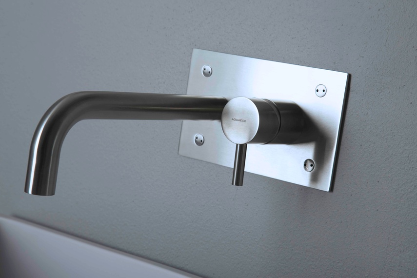 IX304 wall mounted basin mixer.
