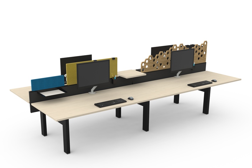 Engage fixed height four pod with Edge Stack screens.