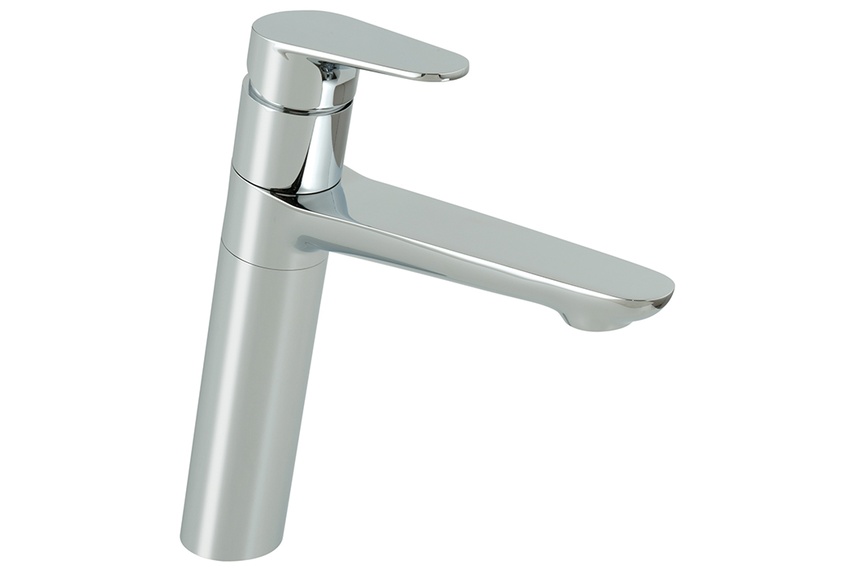 Ascent extended-height basin mixer.