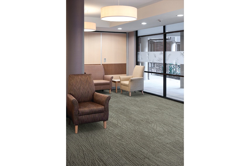 Essence carpet tile collection – Aged Care.