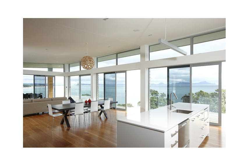 Eurosliders® were featured throughout this beachside home