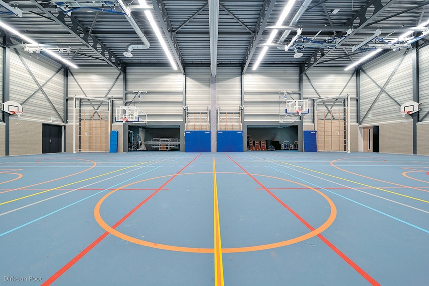 Descol Pulastic sports flooring system