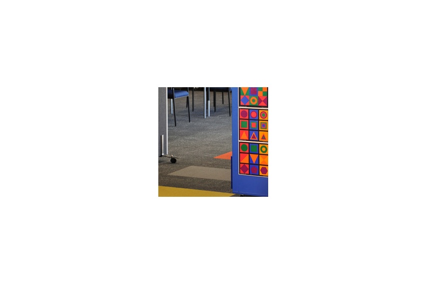 Outlook colourways carpet tile