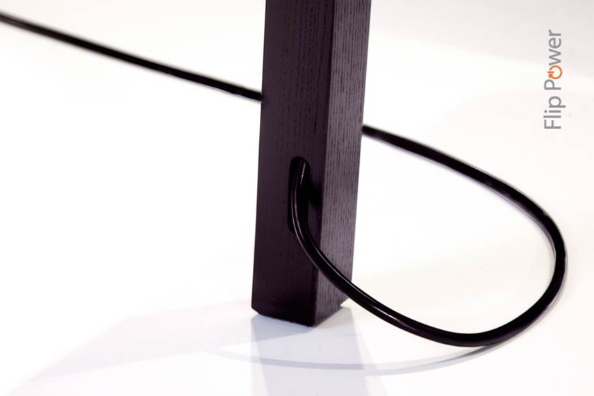 Flip Power features a seamless, functional design