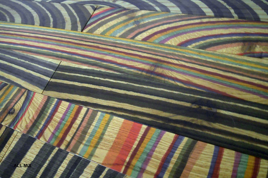 Arcobaleni timber flooring by Climatica Ceramiche.