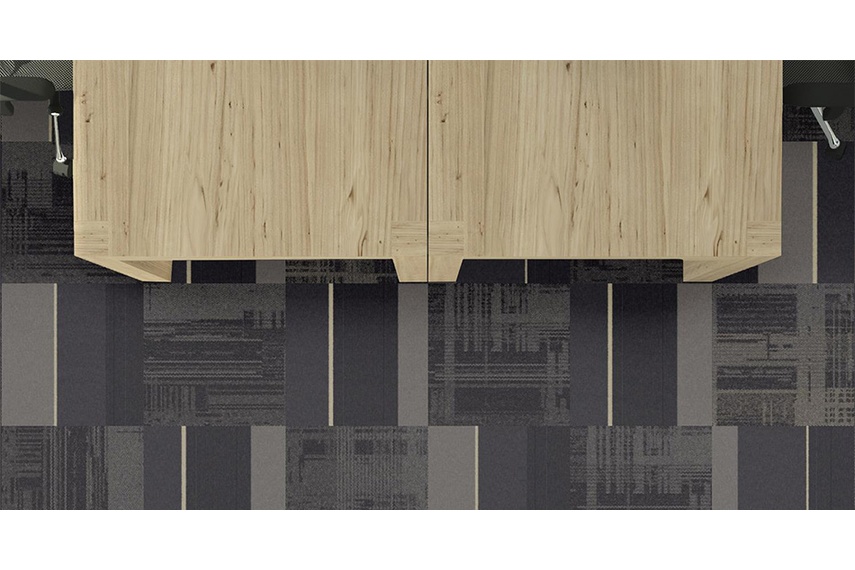 Interface Phonics carpet tiles.