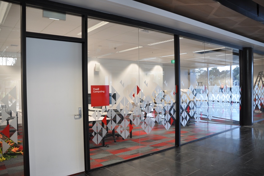 Potter Interior Systems' internal aluminium partitions systems were used in the Manukau Tertiary Centre project