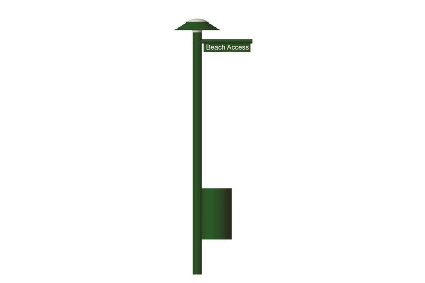 Solar heritage bollard