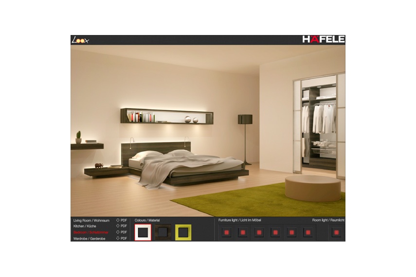 Loox interactive lighting configurator