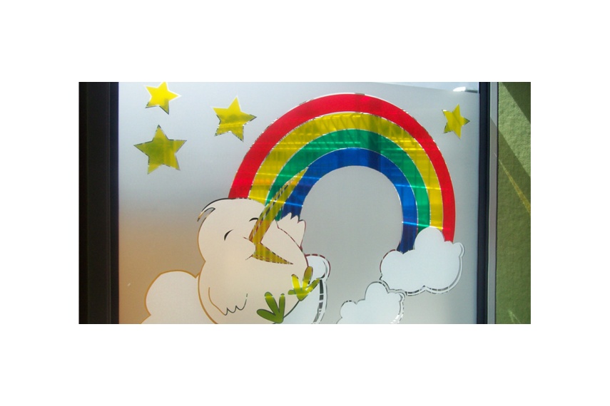 Superstart Preschool 2009 – 3M Coloured transparent and 3M Dusted crystal films