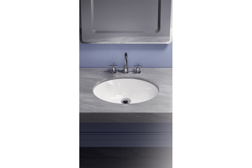 Ellipse undermount basins