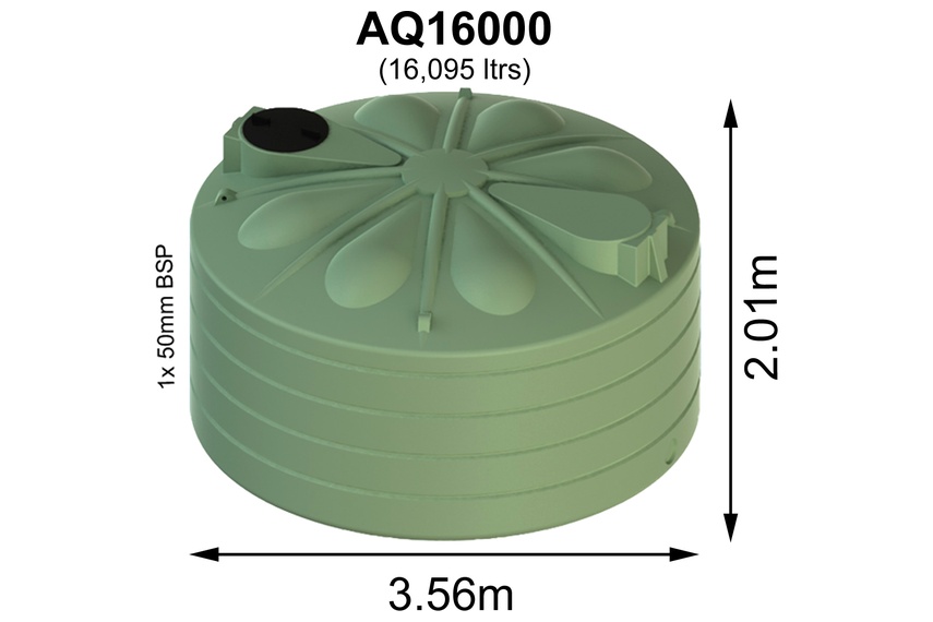 Aqua water storage tank – 16,095L
