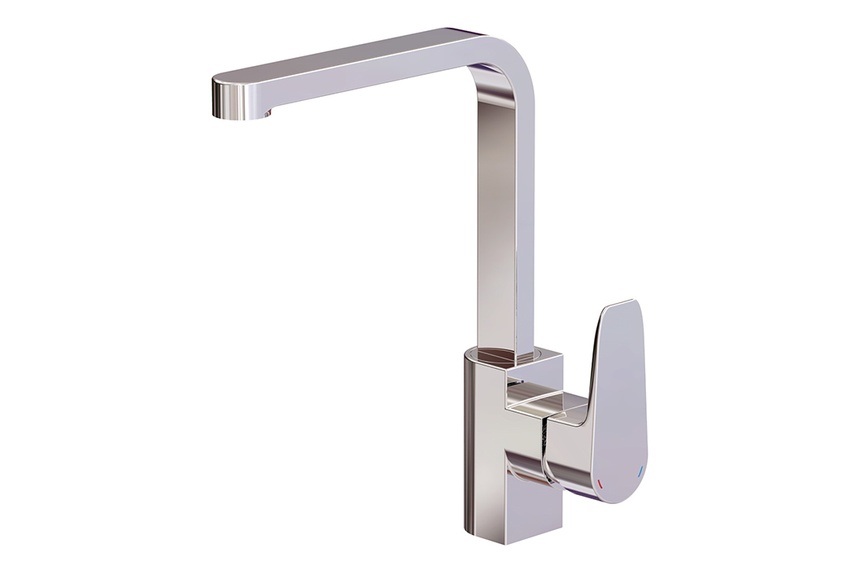 Elliptic kitchen mixer.