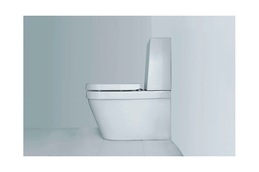 OZ266 with one piece cistern, soft close seat, universal pan, adjustable set out