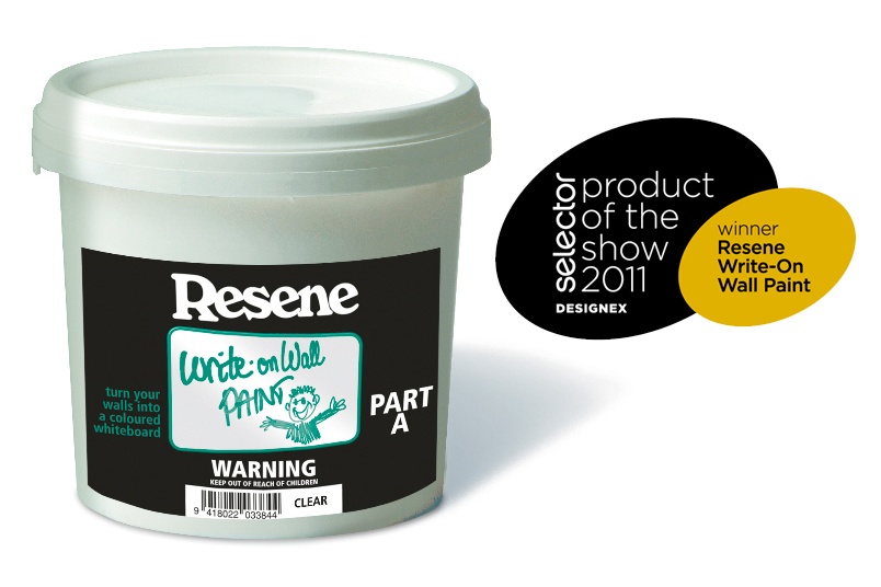 Writeon wall paint by Resene Selector