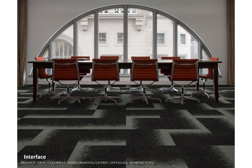 Urban Retreat One carpet tile collection by Interface Selector