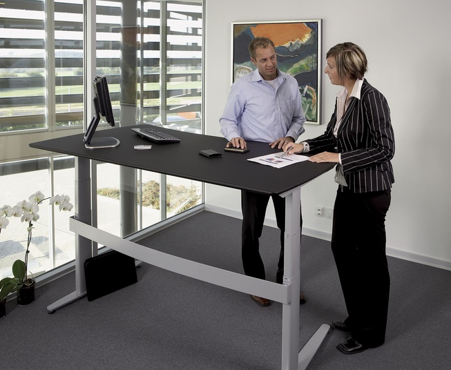 Electric Sit Stand Desks By Linak New Zealand Selector