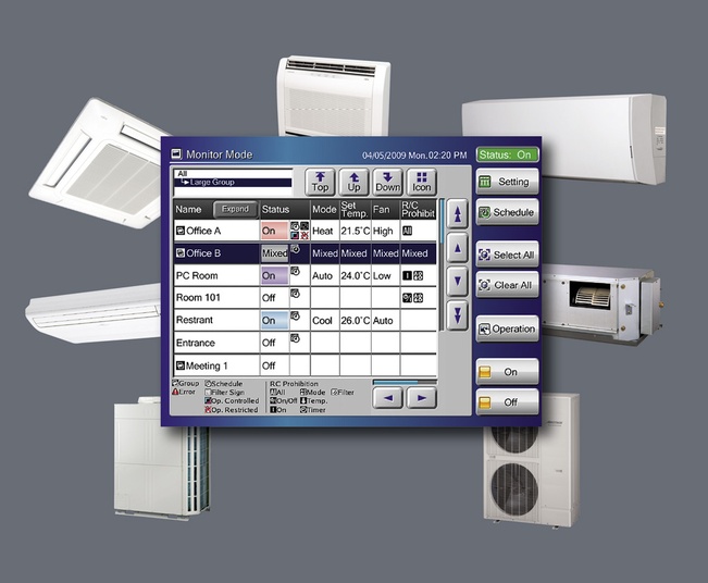 Central control system by Fujitsu General – Selector